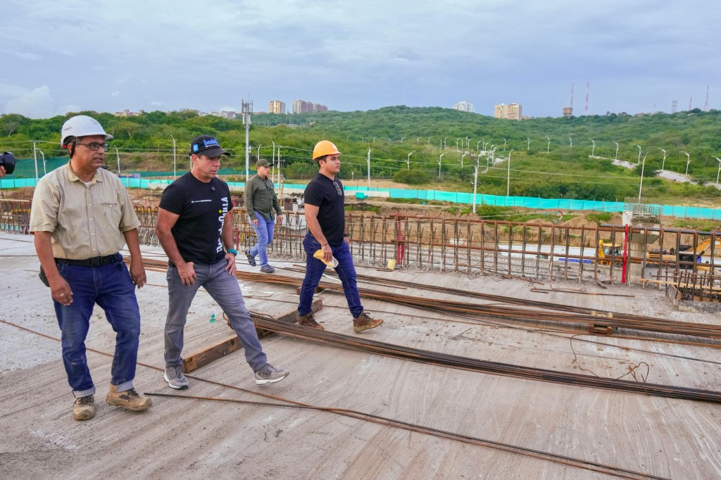 Intercambiador de Alameda del Río marcará un antes y un después en la movilidad de Barranquilla: alcalde Char